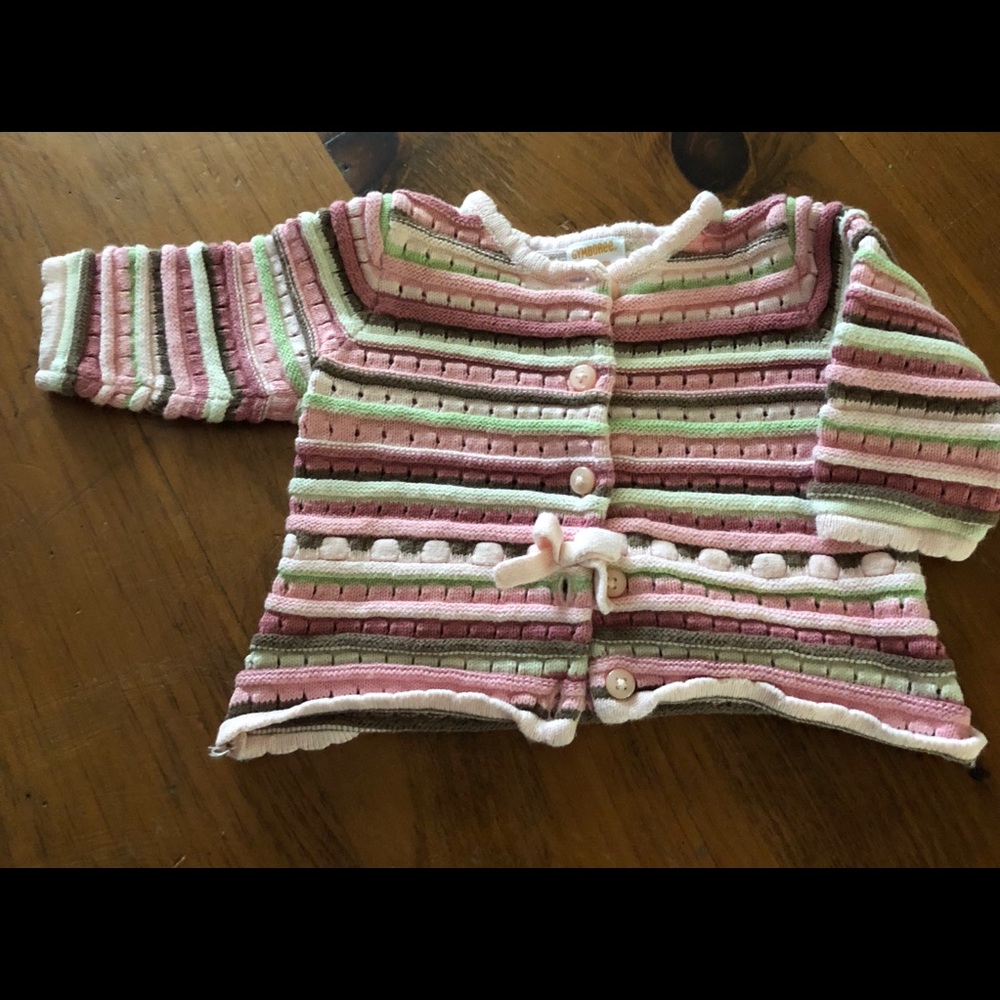 Infant button down sweater